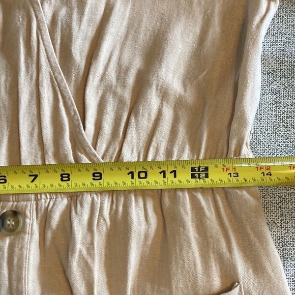 E&M mini linen  boho dress - Picture 7 of 10